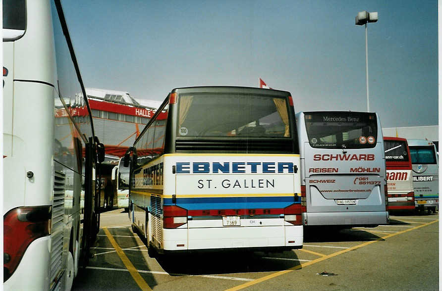 (092'724) - Ebneter, St. Gallen - SG 7369 - Setra am 17. M�rz 2007 in Gen�ve, Palexpo
