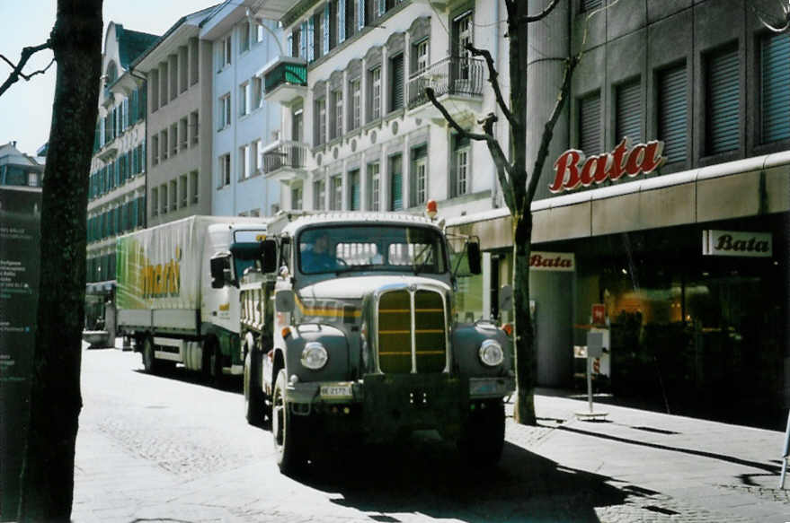 (093'526) - Aus dem Archiv: STI Thun - Nr. 248/BE 2172 U - Saurer (ex Nr. 148; ex ATGH Heiligenschwendi Nr. 6) am 2. April 2007 in Thun, B�lliz