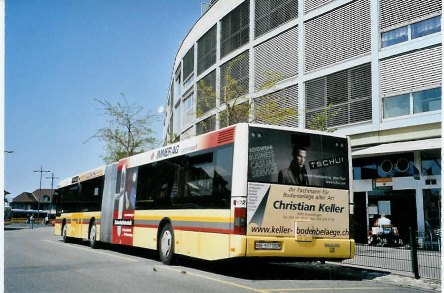 (094'111) - STI Thun - Nr. 102/BE 577'102 - MAN am 20. April 2007 bei der Schiffl�ndte Thun