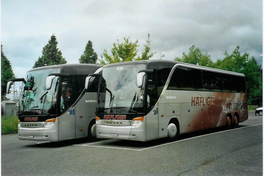 (094'923) - H�fliger, Sursee - Nr. 84/LU 206'429 - Setra am 29. Mai 2007 in Thun, Seestrasse