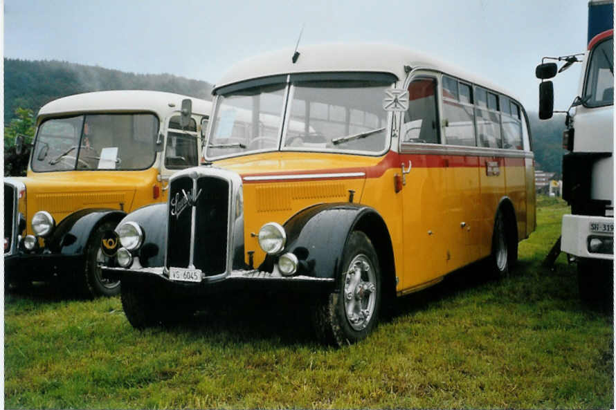 (094'933) - Suter, Savi�se - VS 6045 - Saurer/Lauber (ex Humbert-Droz, Ligni�res; ex P 21'016; ex Pache+Helfer, Colombier) am 2. Juni 2007 in Thayngen, Saurertreffen