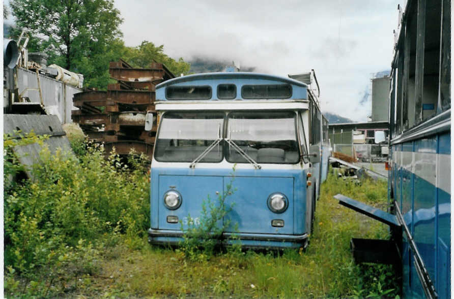 (095'218) - VBZ Z�rich - Nr. 546 - Saurer/T�scher am 2. Juni 2007 in N�fels