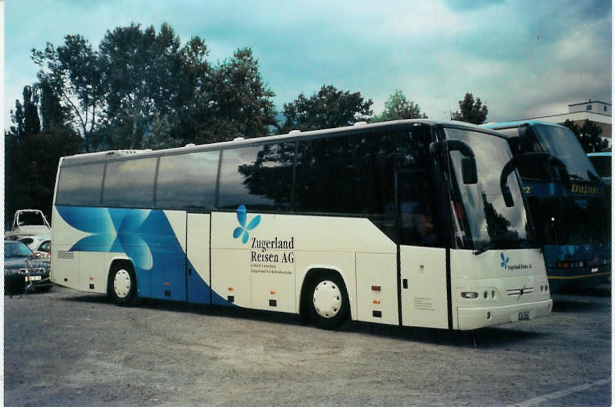 (097'224) - ZVB Zug - Nr. 444/ZG 3394 - Volvo/Dr�gm�ller (ex Nr. 44) am 17. August 2007 in Thun, Lachenwiese