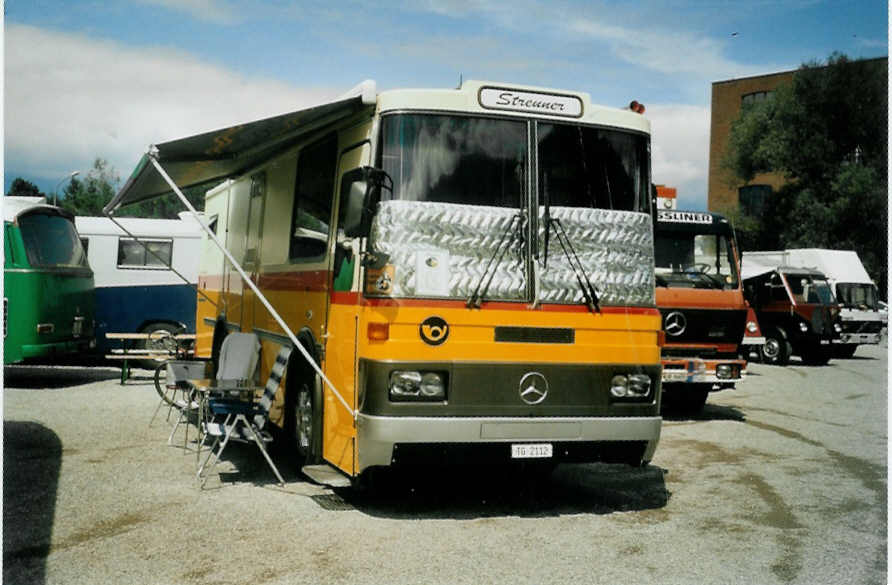 (097'411) - Aus der Schweiz: Treuthardt, T�gerwilen - TG 2112 - Mercedes/Lauber (ex 19'915; ex Lehner, B�rchen Nr. 2) am 18. August 2007 in Schaan, Wohnbustreffen