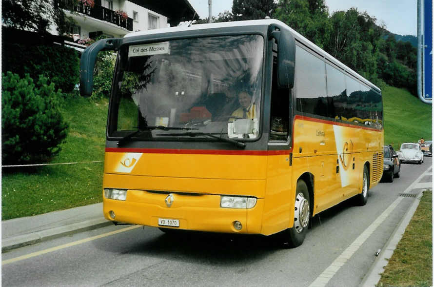 (098'132) - MOB Montreux - Nr. 11/VD 1070 - Renault am 26. August 2007 in Ch�teau-d'Oex, Landi