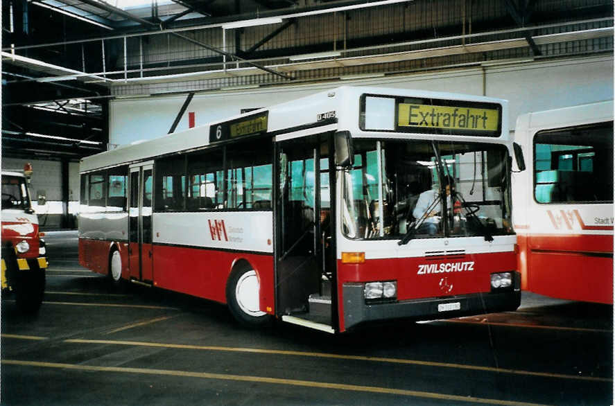 (098'601) - Zivilschutz, Winterthur - ZH 310'180 - Mercedes (ex WV Winterthur Nr. 264) am 15. September 2007 in Winterthur, Depot Gr�zefeld