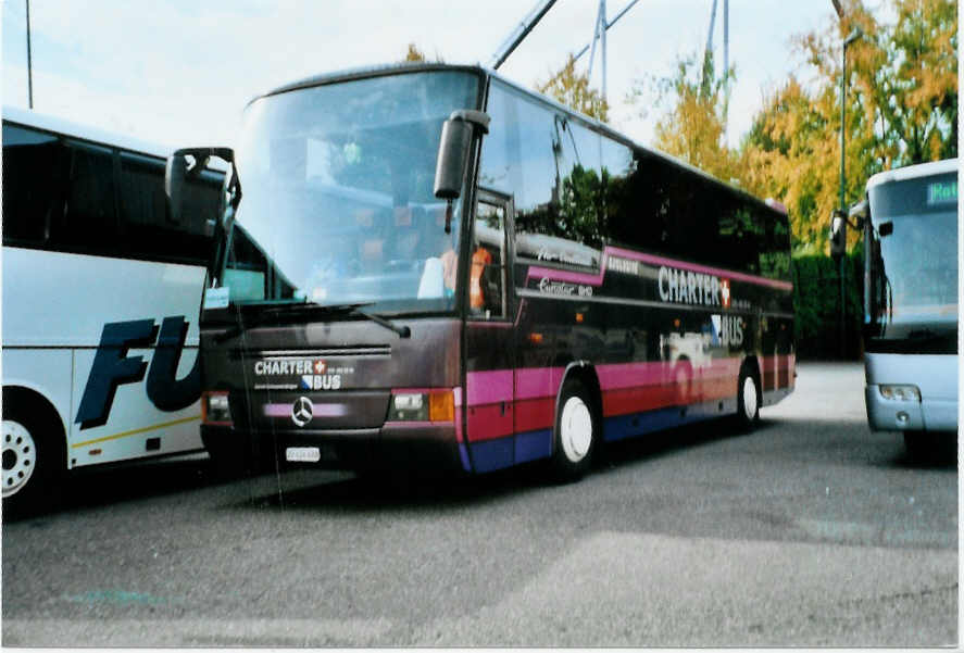 (099'607) - Aus der Schweiz: Charter-Bus, Z�rich - ZH 424'688 - Mercedes/Auw�rter am 2. Oktober 2007 in Rust, Europapark