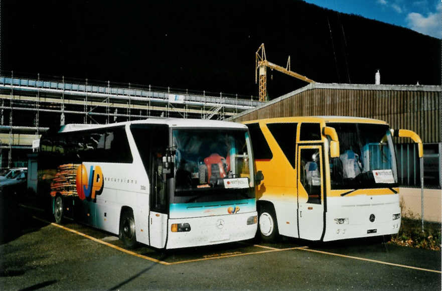 (101'625) - JP excursions, Gen�ve - Mercedes am 8. Dezember 2007 in Biel, Rattinbus