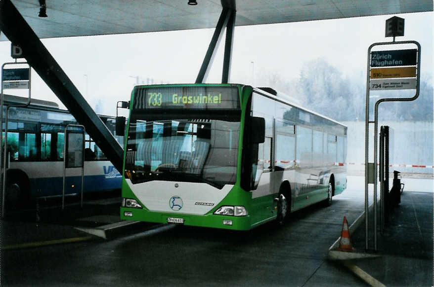 (102'223) - Welti-Furrer, Z�rich - Nr. 59/ZH 634'613 - Mercedes (ex Fr�hlich, Z�rich Nr. 613) am 23. Dezember 2007 in Z�rich, Flughafen