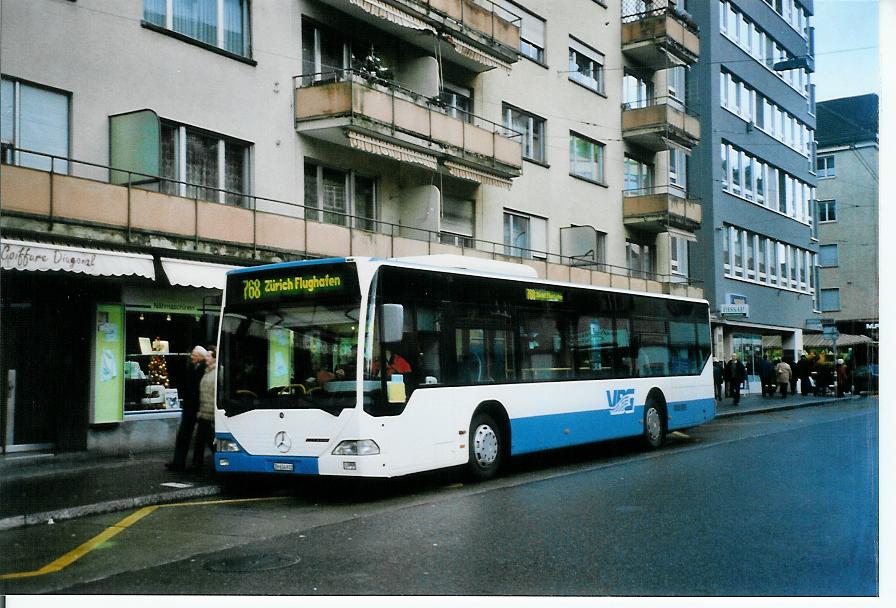 (103'436) - Welti-Furrer, Z�rich - Nr. 63/ZH 634'612 - Mercedes (ex Fr�hlich, Z�rich Nr. 612) am 7. Januar 2008 beim Bahnhof Z�rich-Oerlikon