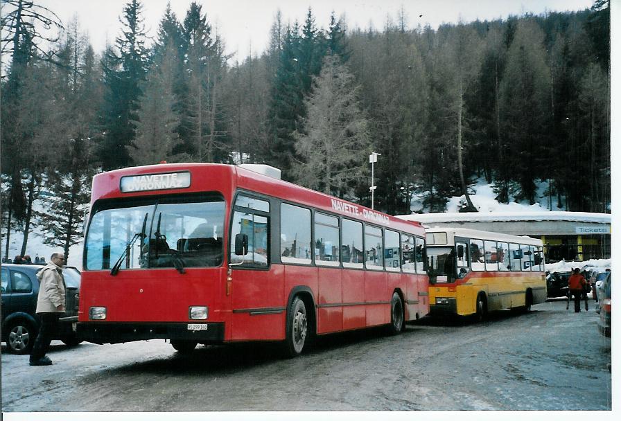 (103'533) - Buchard, Leytron - VS 299'140 - Volvo/R&J (ex Bernmobil, Bern Nr. 106) am 19. Januar 2008 in Ovronnaz, T�l�si�ge