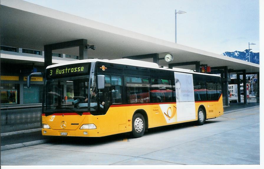 (103'923) - PostAuto Graub�nden - GR 102'365 - Mercedes am 4. Februar 2008 beim Bahnhof Chur