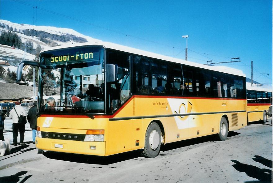 (104'425) - PostAuto Graub�nden - GR 159'300 - Setra (ex P 25'695) am 19. Februar 2008 beim Bahnhof Scuol-Tarasp