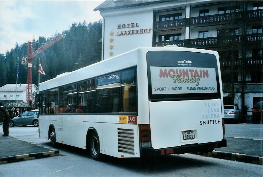 (105'011) - Stuppan, Flims - GR 87'021 - Volvo/Hess am 9. M�rz 2008 in Laax, Murschetg