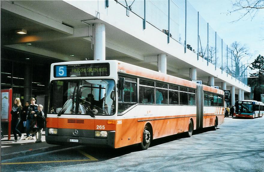 (105'112) - TPG Gen�ve - Nr. 265/GE 96'500 - Mercedes am 15. M�rz 2008 in Gen�ve, Palexpo