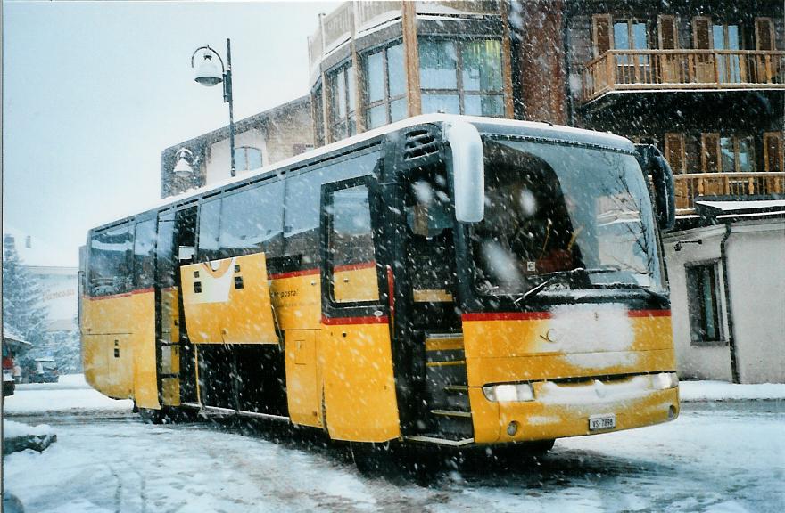 (105'529) - TMR Martigny - VS 7898 - Renault (ex Perrodin-M�tral, Le Ch�ble) am 21. M�rz 2008 in Verbier, Post