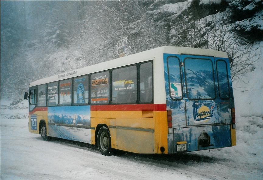(105'622) - Buchard, Leytron - VS 33'100 - Mercedes/Hess (ex Voegtlin-Meyer, Brugg Nr. 74) am 21. M�rz 2008 in Veysonnaz, Station