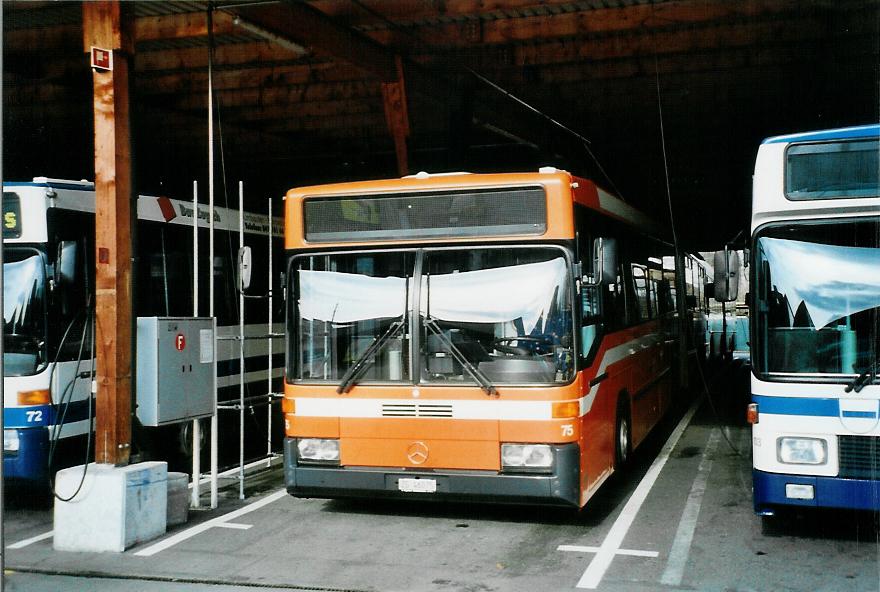 (105'711) - ZVB Zug - Nr. 75/ZG 46'075 - Mercedes/Hess am 23. M�rz 2008 in Zug, Garage