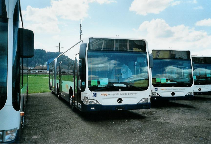 (106'408) - TPG Gen�ve - Nr. 139 - Mercedes am 13. April 2008 in Wil, Larag