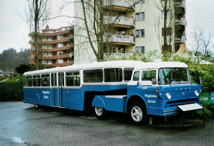 (106'521) - Flughafen, Z�rich - Nr. 5 - Ford/H�nni am 15. April 2008 in Luzern, Verkehrshaus