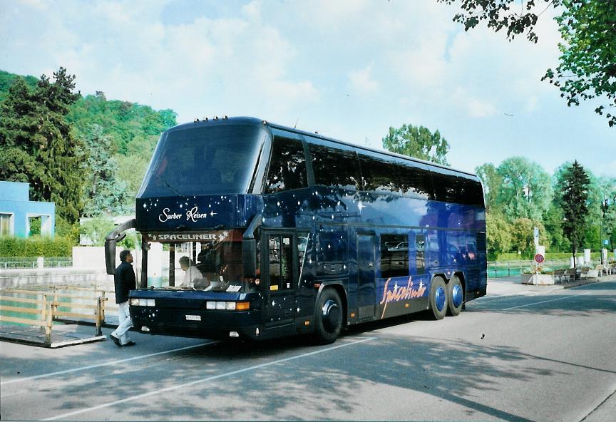 (107'032) - Surber, B�nigen - BE 531'965 - Neoplan am 10. Mai 2008 bei der Schiffl�ndte Thun