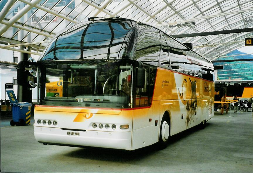 (107'205) - PostAuto Graub�nden - GR 159'348 - Neoplan (ex P 25'151) am 24. Mai 2008 in Chur, Postautostation