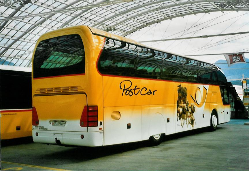 (107'220) - PostAuto Graub�nden - GR 159'348 - Neoplan (ex P 25'151) am 24. Mai 2008 in Chur, Postautostation