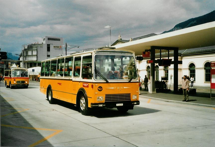 (107'314) - Wittwer, Chur -  P 24'170  - FBW/Gangloff (ex Eggenberger, M�riken; ex AVG Grindelwald Nr. 11; ex P 24'170) am 24. Mai 2008 beim Bahnhof Chur