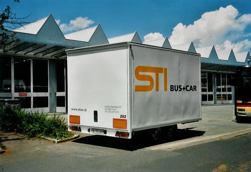(108'433) - STI Thun - Nr. 282/BE 582'482 - Auw�rter Gep�ckanh�nger am 30. Juni 2008 in Thun, Garage