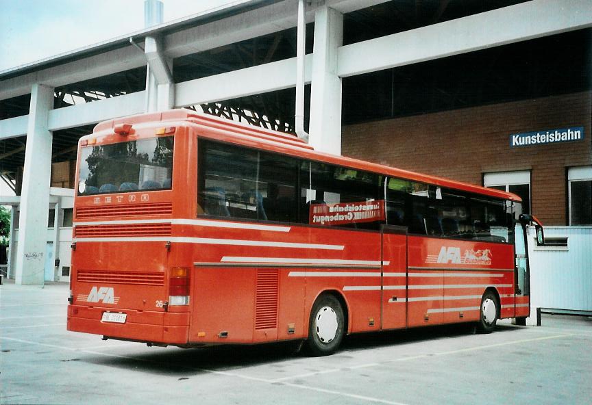 (109'431) - AFA Adelboden - Nr. 26/BE 21'181 - Setra (ex Nr. 16; ex Fr�hlich, D-Ludwigshafen/Rhein) am 18. Juli 2008 in Thun, Grabengut