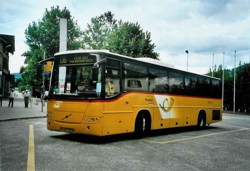 (109'533) - Brem, W�lflinswil - AG 6452 - Volvo am 20. Juli 2008 beim Bahnhof Frick