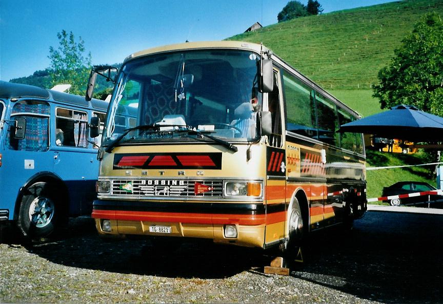 (110'236) - Dasen, Bischofszell - TG 8821 - Setra (ex Reichlin, Goldau) am 16. August 2008 in Goldingen, Atzm�nnig