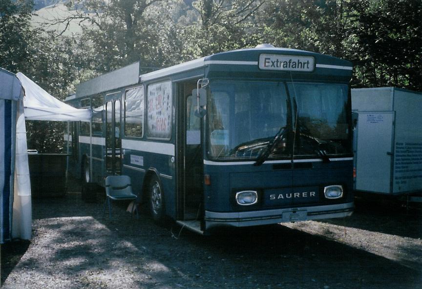 (110'315) - Schneider, Ermenswil - Saurer/Hess (ex Nr. 10) am 16. August 2008 in Goldingen, Atzm�nnig