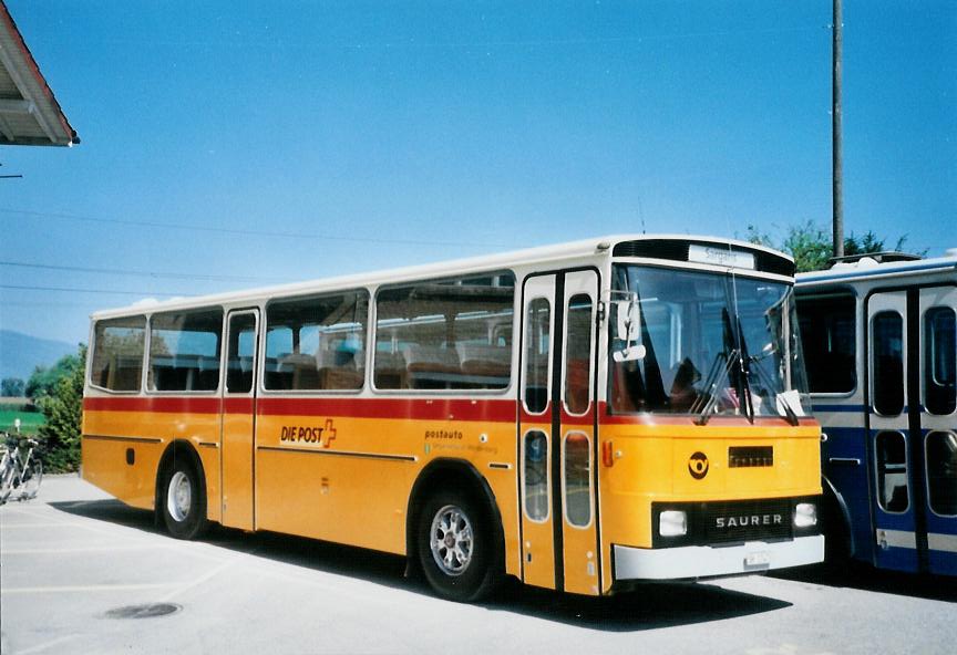 (110'634) - Ruklic, Schaffhausen - SH 17'473 - Saurer/T�scher (ex Schett, Sargans) am 30. August 2008 in Niederbipp, Saurertreffen