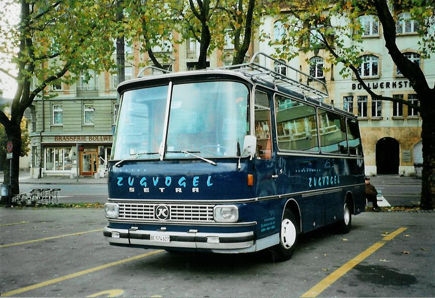 (111'802) - Zugvogel, Littau - BE 574'627 - Setra am 2. November 2008 in Bern, Sch�tzenmatte