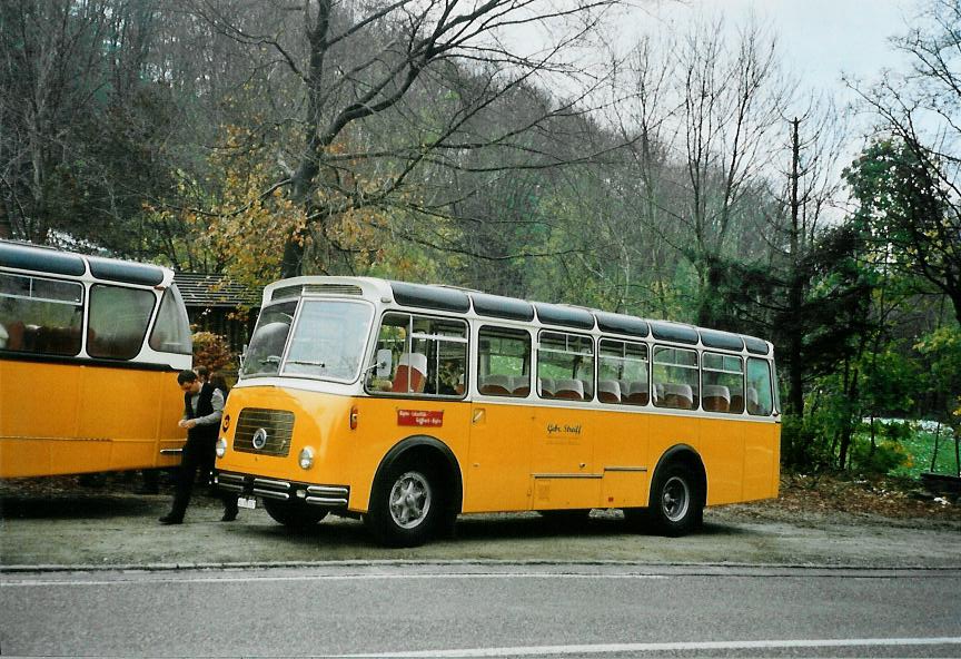 (111'817) - Streiff, Gelterkinden - AG 306'557 - Saurer/Gangloff (ex Oldie-Tours Z�risee, Wollerau; ex OTAG, Wald; ex Leibundgut, Obergoldbach; ex Krebs, Belpberg) am 2. November 2008 in Staffelegg, Passh�he