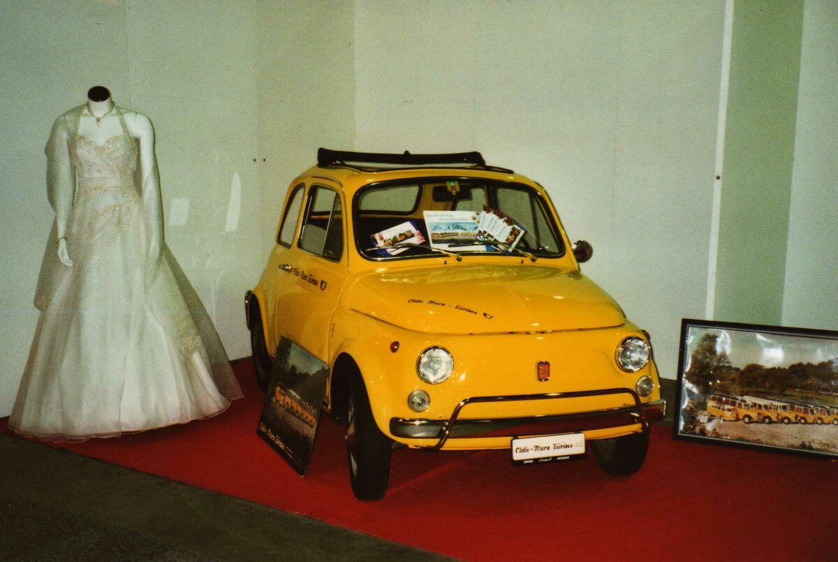 (113'909) - Aus dem Archiv: Oldie-Tours Z�risee, Wollerau - Fiat am 17. Januar 2009 in St. Gallen, OLMA