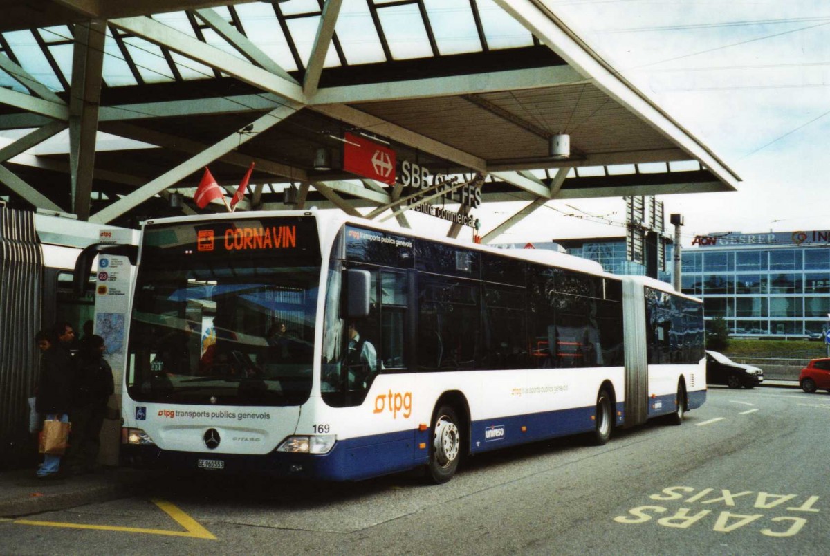 (114'902) - TPG Gen�ve - Nr. 169/GE 960'553 - Mercedes am 8. M�rz 2009 in Gen�ve, A�roport
