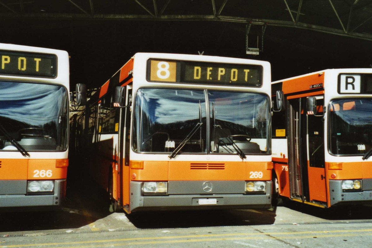 (114'921) - TPG Gen�ve - Nr. 269/GE 96'466 - Mercedes am 8. M�rz 2009 in Gen�ve, D�p�t