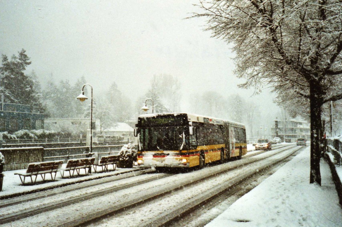 (115'021) - STI Thun - Nr. 103/BE 577'103 - MAN am 9. M�rz 2009 bei der Schiffl�ndte Thun