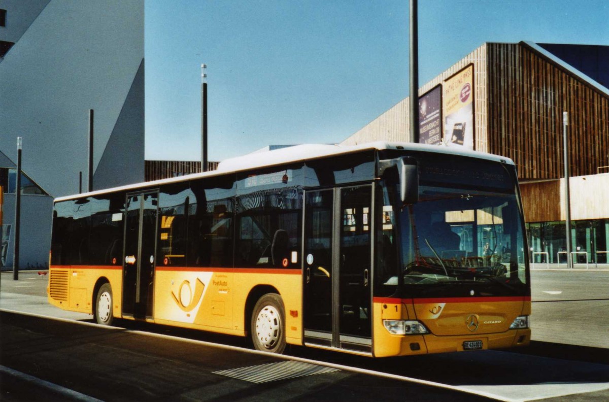 (115'225) - Klopfstein, Laupen - Nr. 1/BE 414'001 - Mercedes am 16. M�rz 2009 in Bern, Westside
