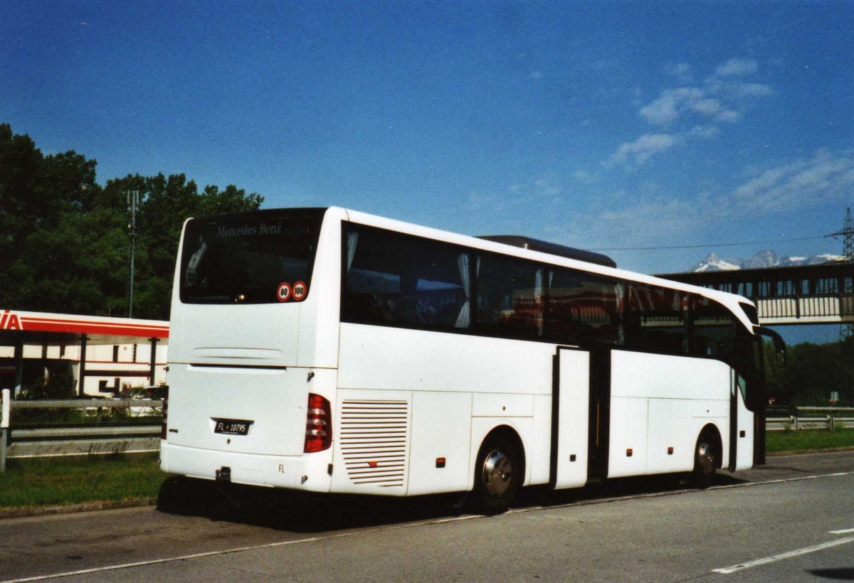 (116'514) - Aus Liechtenstein: Marxer, Mauren - FL 10'795 - Mercedes am 23. Mai 2009 in Buchs, Rastst�tte