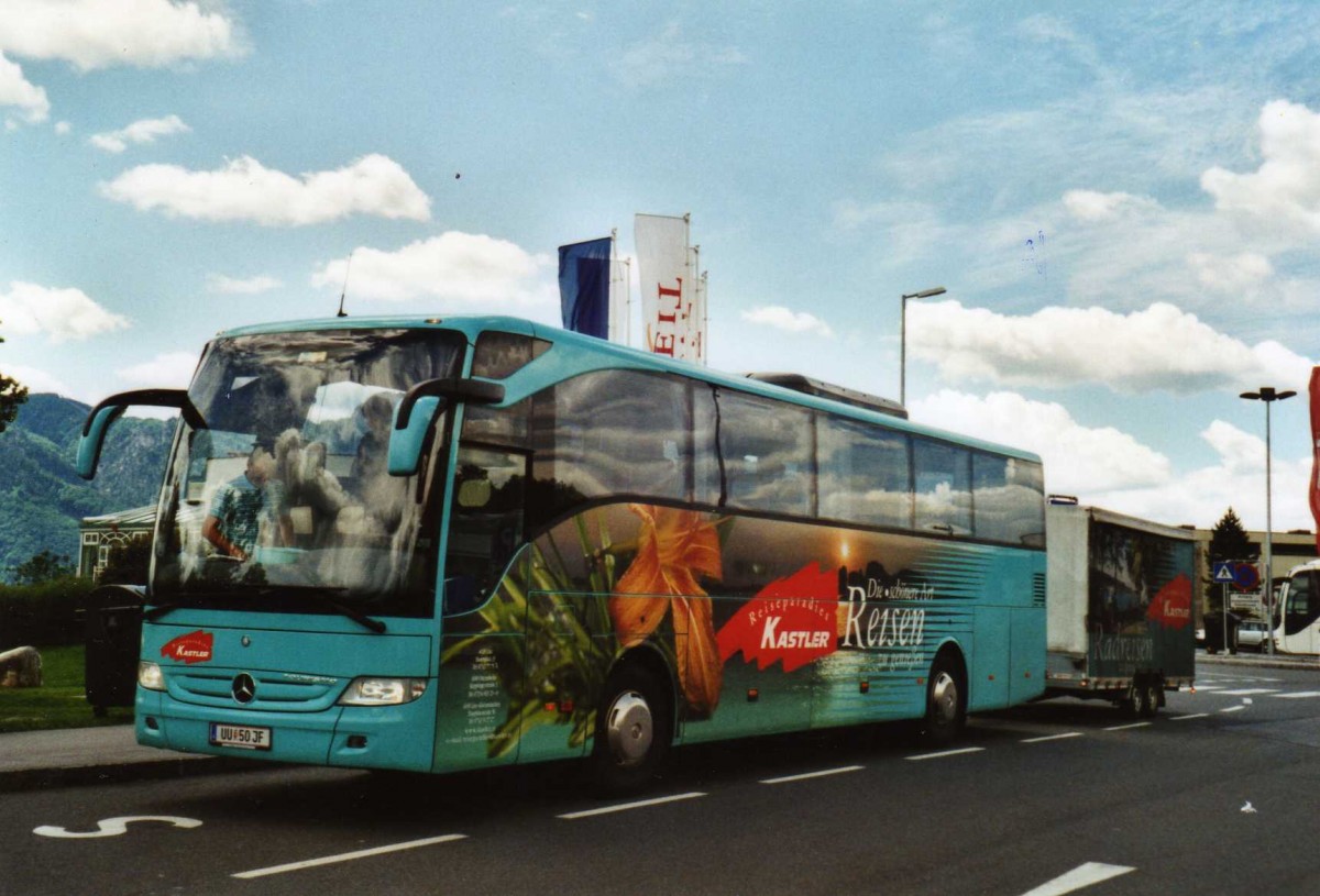 (117'105) - Kastler, Linz - UU 50 JF - Mercedes am 29. Mai 2009 in Mondsee, Rastst�tte