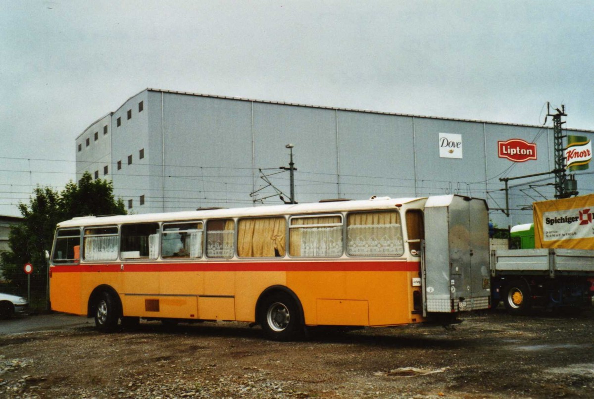 (117'214) - Gadliger, Horgen - ZH 293'555 - Saurer/T�scher (ex Lienert&Ehrler, Einsiedeln; ex Lienert, Einsiedeln) am 6. Juni 2009 in Thayngen, Saurertreffen