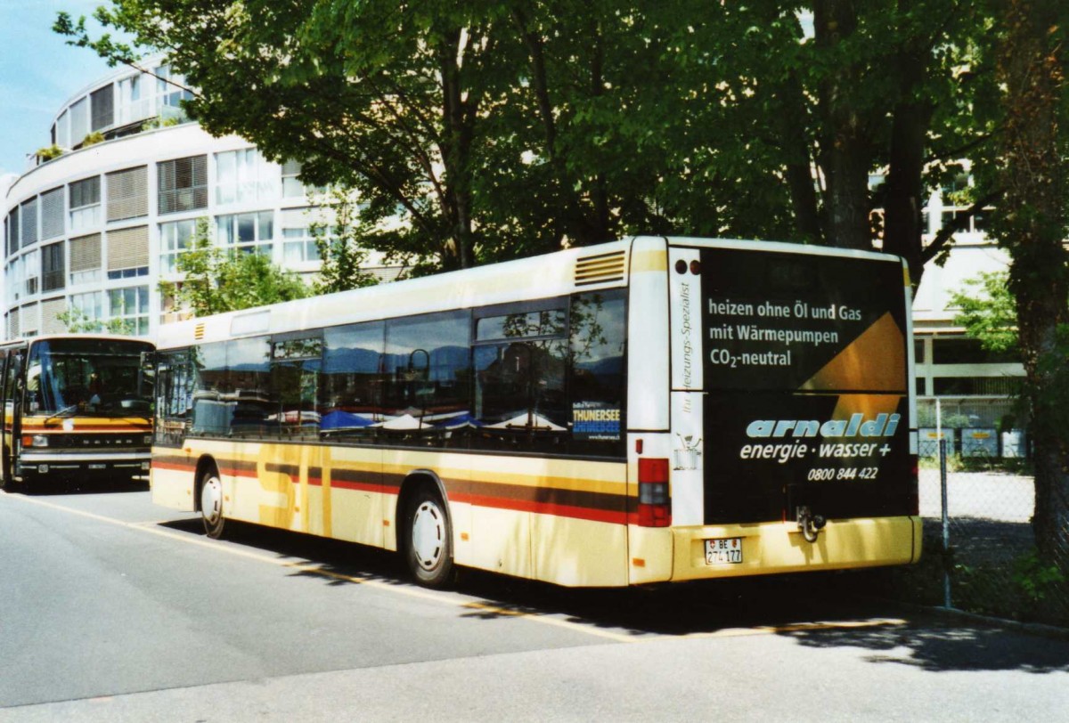 (117'530) - STI Thun - Nr. 77/BE 274'177 - MAN am 10. Juni 2009 bei der Schiffl�ndte Thun