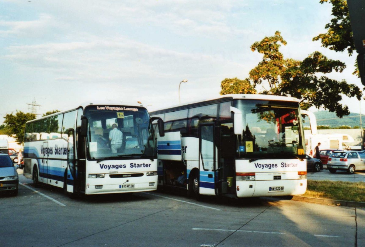 (117'936) - Aus Frankreich: Starter, Mulhouse - 815 WP 68 - Volvo/Berkhof am 4. Juli 2009 in Baden-Baden, Rastst�tte