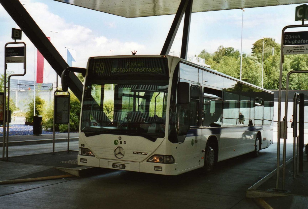 (119'010) - Welti-Furrer, Z�rich - Nr. 88/ZH 661'188 - Mercedes am 10. Juli 2009 in Z�rich, Flughafen