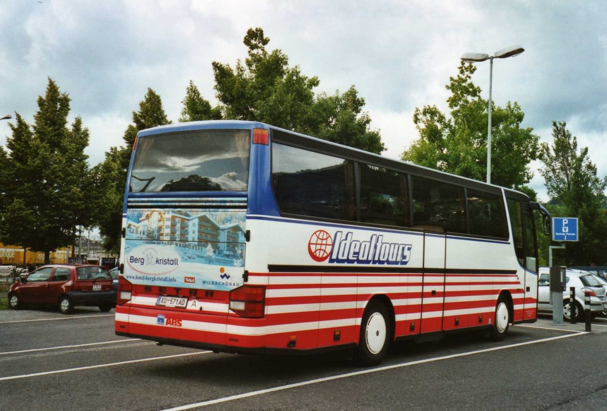 (119'204) - Aus Oesterreich: Thaler, Wildsch�nau - KU 571 AD - Setra am 18. Juli 2009 in Thun, Seestrasse