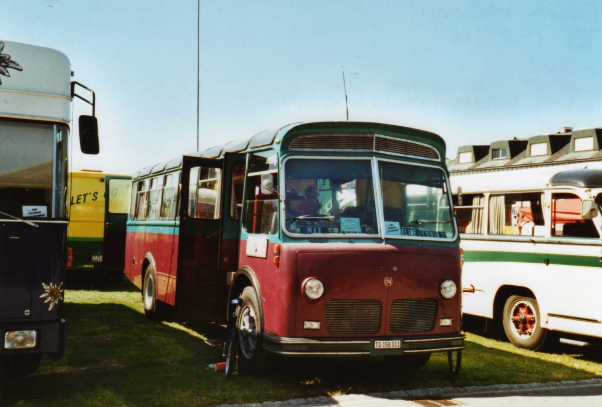 (119'908) - Feuz, M�rwil - TG 158'311 - FBW am 15. August 2009 in Zug, Wohnbustreffen