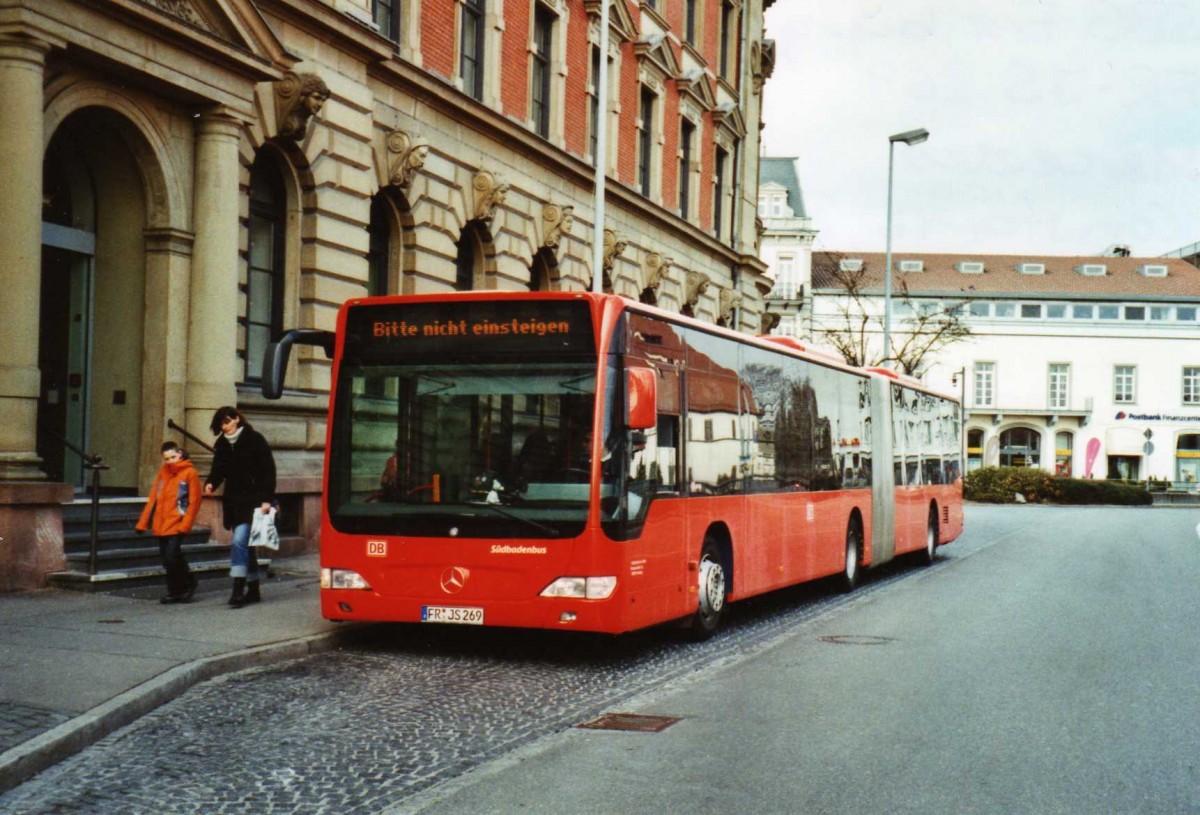 (124'814) - SBG Freiburg - FR-JS 269 - Mercedes am 10. M�rz 2010 in Konstanz, Post/Marktst�tte